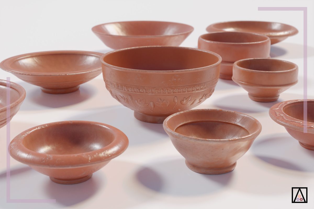 Roman sigillata pottery