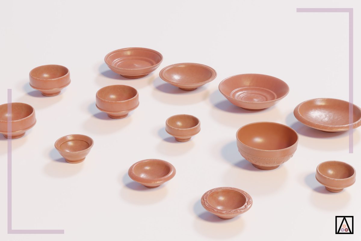 Roman sigillata pottery