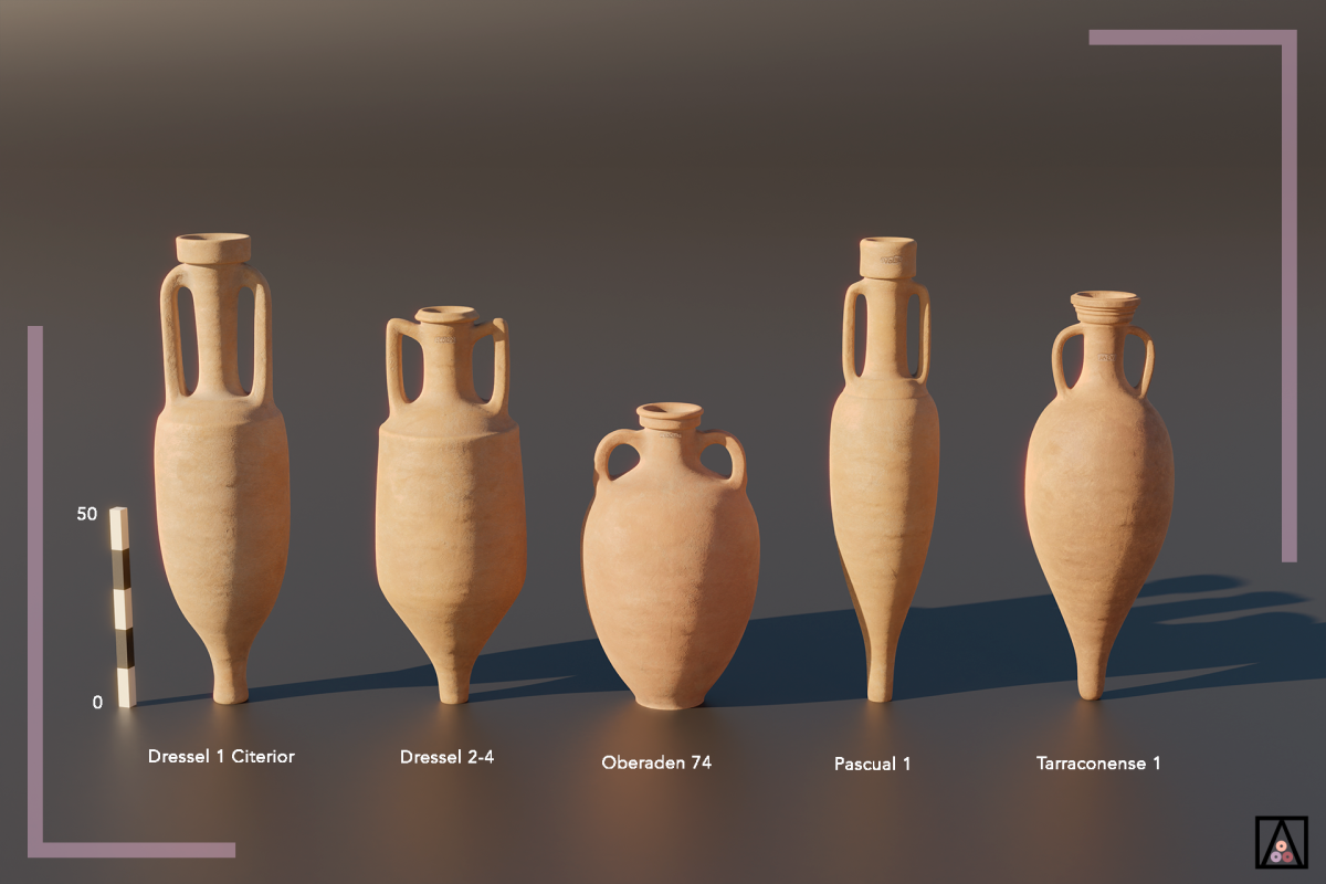 Roman amphorae (Pack 1)