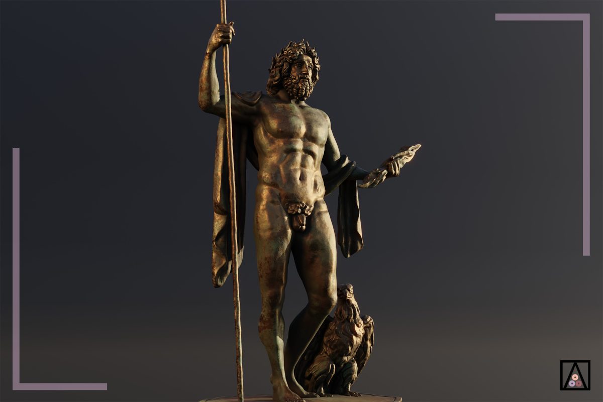 Statuette of the god Jupiter