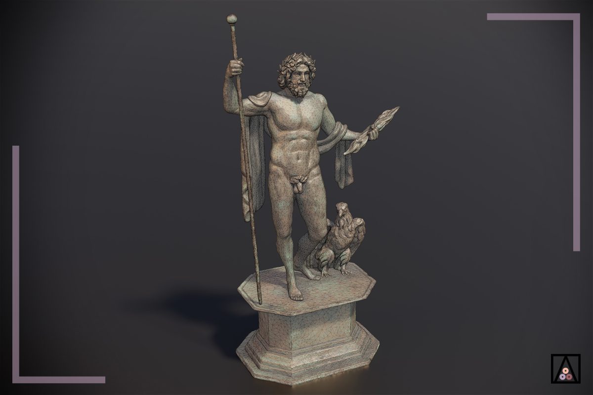 Estatuilla del dios Júpiter