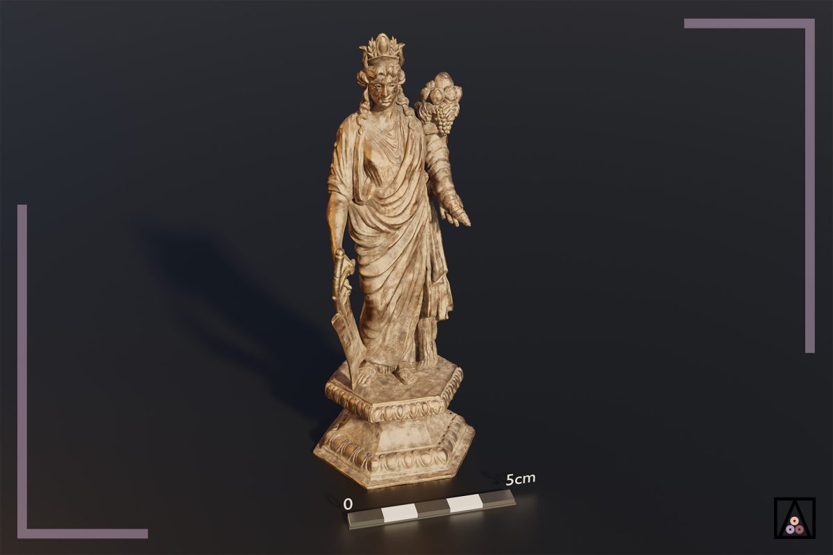 Statuette of the goddess Fortuna