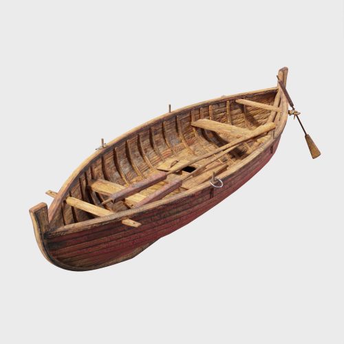 Barca de pesca romana