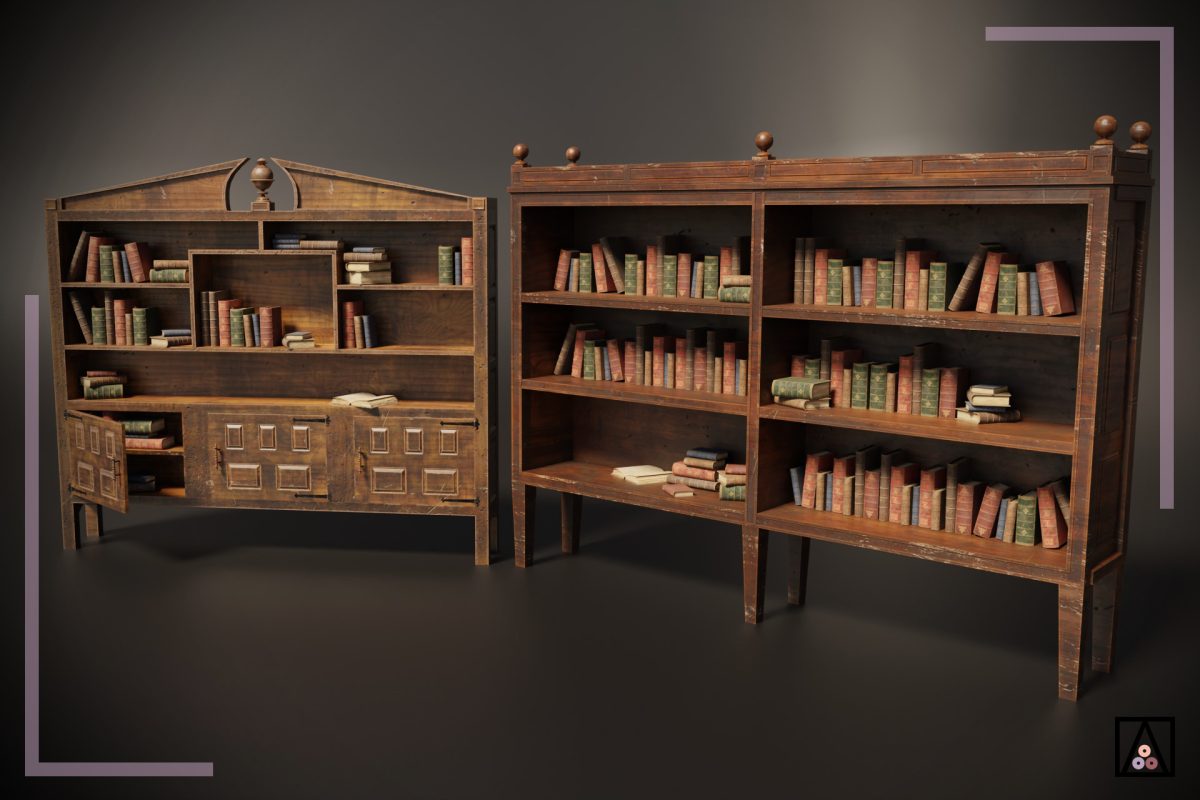 Shelves or bookcases (16th c.)