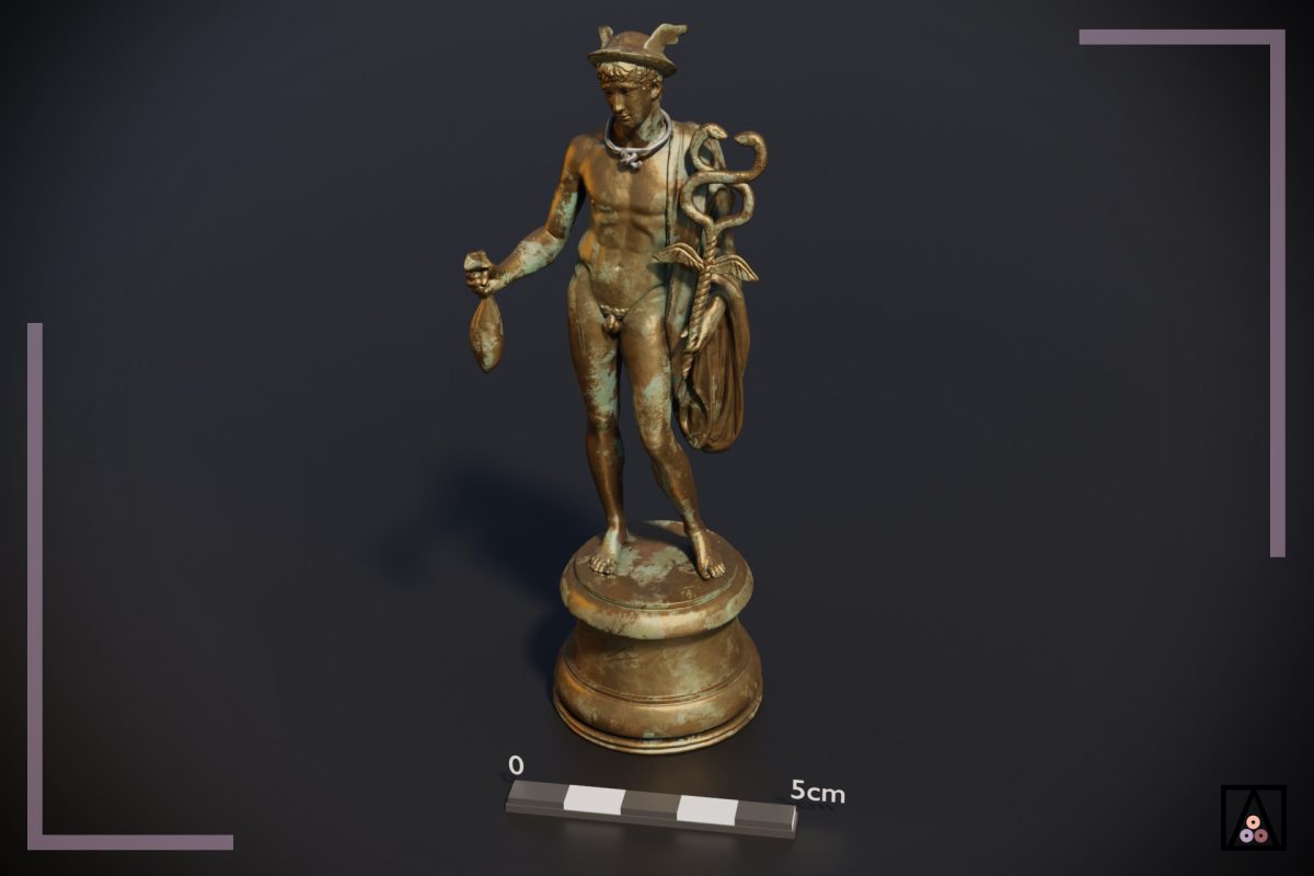 Statuette of the god Mercury