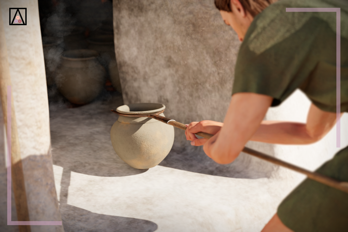 Pottery industry